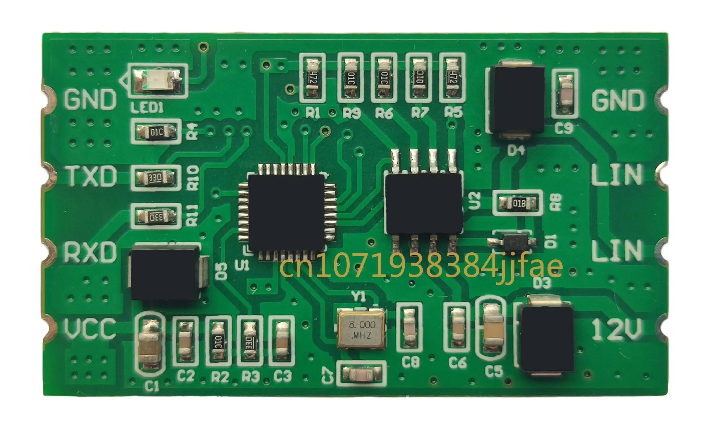 

UART to LIN Bus Module (with Serial Communication Protocol)