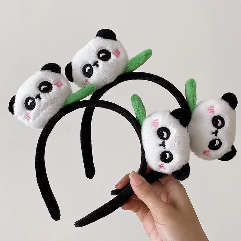 

Cute Panda Headbands for Girls Kawaii Hairbands Women Makeup Headband Wash Face Hair Bands Hair Hoop Headwear Hair Accessories