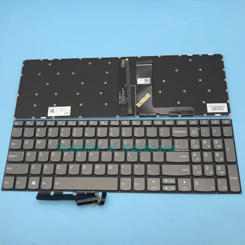 NEW English/Russian/Hebrew Keyboard For Lenovo IdeaPad S340-15API S340-15IIL S340-15IML S340-15IWL Touch Laptop Backlit