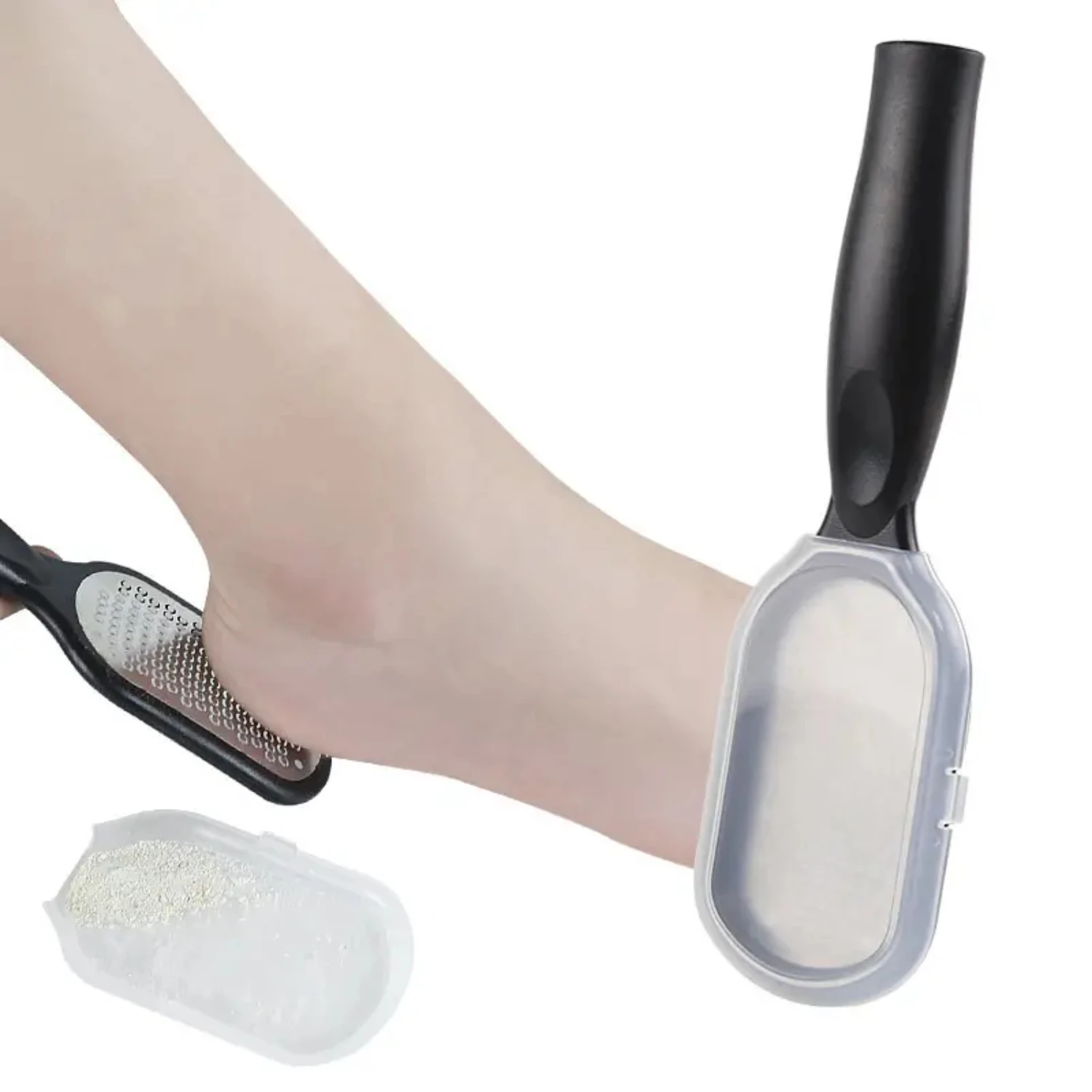 Achieve Beautiful, Healthy Feet with this Gentle and Effective Callus Remover Brush - Exfoliating Skin Scraper for Soft, Smooth 