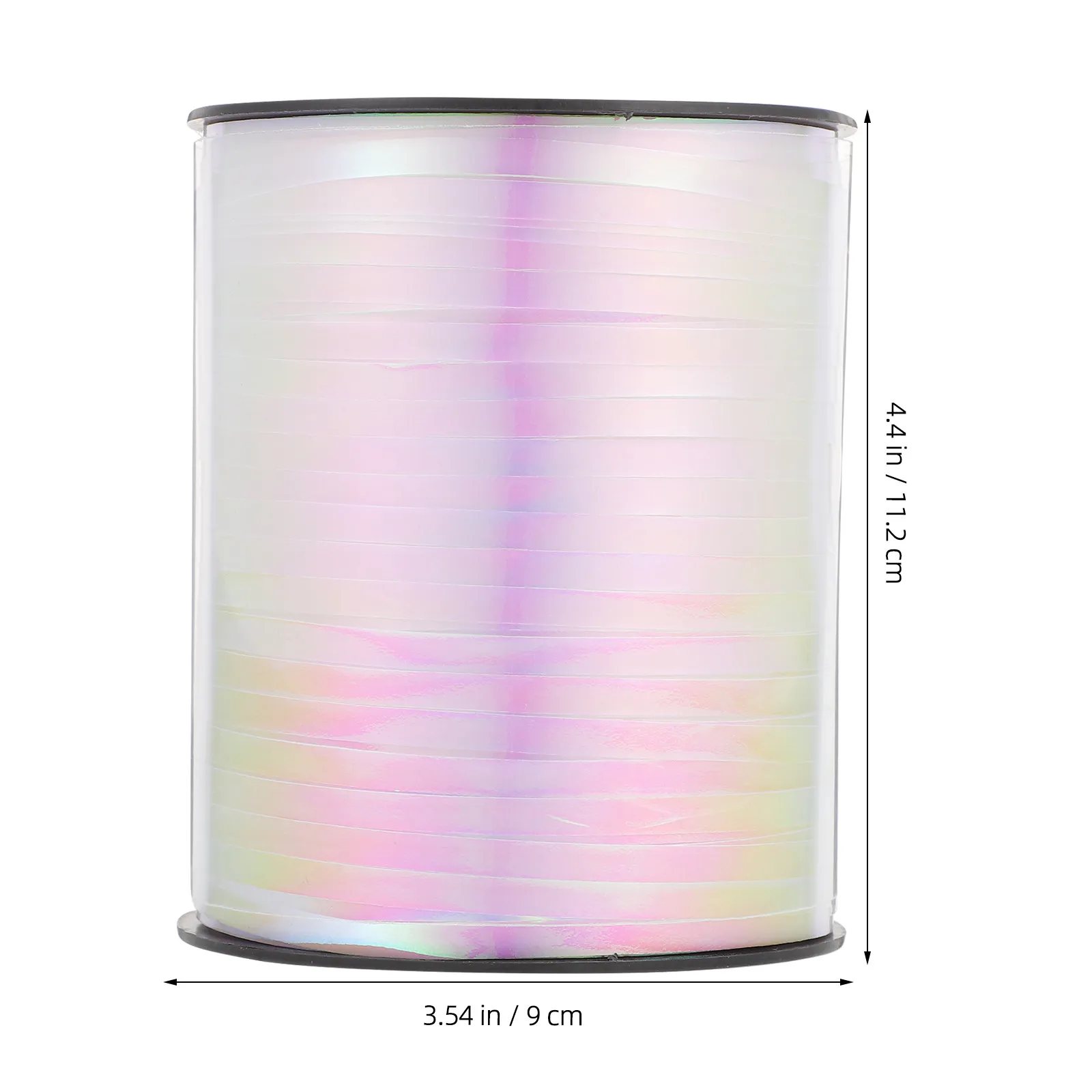 Rainbow Curling Ribbon 1 Roll Heavy Duty PP Material for Gift Boxes Balloons Bouquets DIY Crafts Wedding Party Packaging Decor