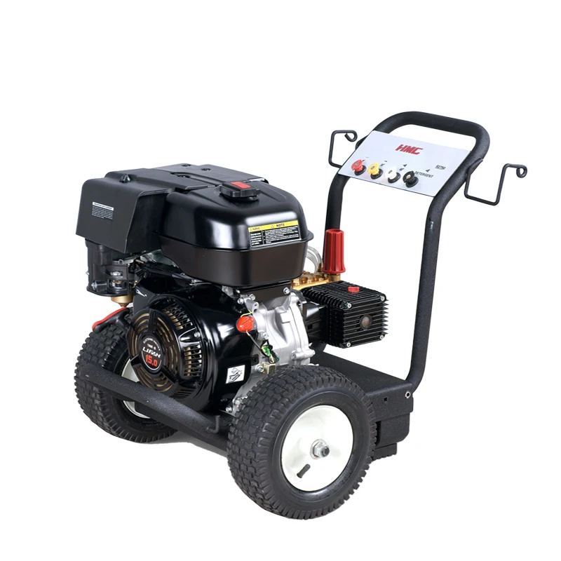 Heavy Duty High Pressure Washer G275 Industrial Washing Machine 275Bar 15L/min Triplex Plunger Pump 13HP Gasoline Engine drive