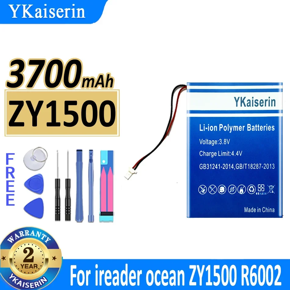 

Аккумулятор ykaisin 3700 мАч для ireader ocean ZY1500 R6002 R6003 R6006