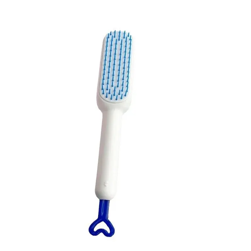 Retractable Massage Comb Rotatable Automatic Cleaning Portable Durable Light Luxury Scalp Cleaning Anti-Static Hair Comb