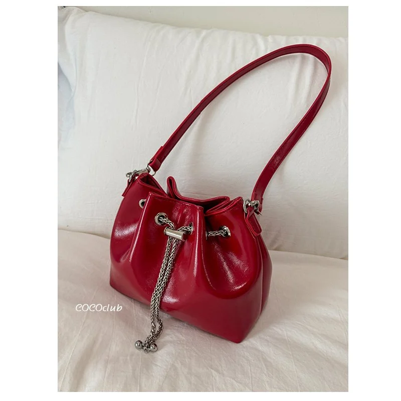 

Модная женская сумка-мессенджер из кожи премиум-класса, парижская повседневная винтажная просторная мягкая аккуратная повседневная сумка ​