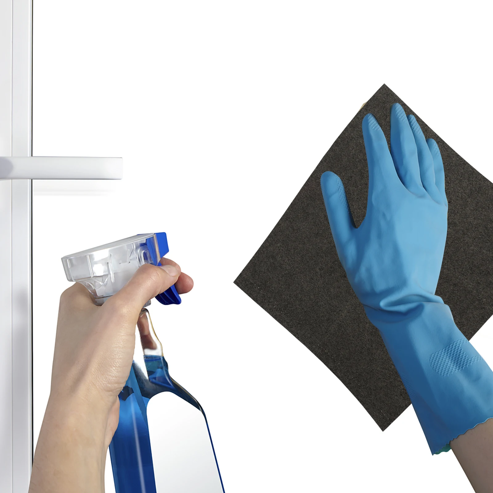 

3pcs Grey 30x30cm Microfiber Cleaning Cloths Glass Mirror Wiping Towels Lint Free Durable Cloth Auto Glasses Polish