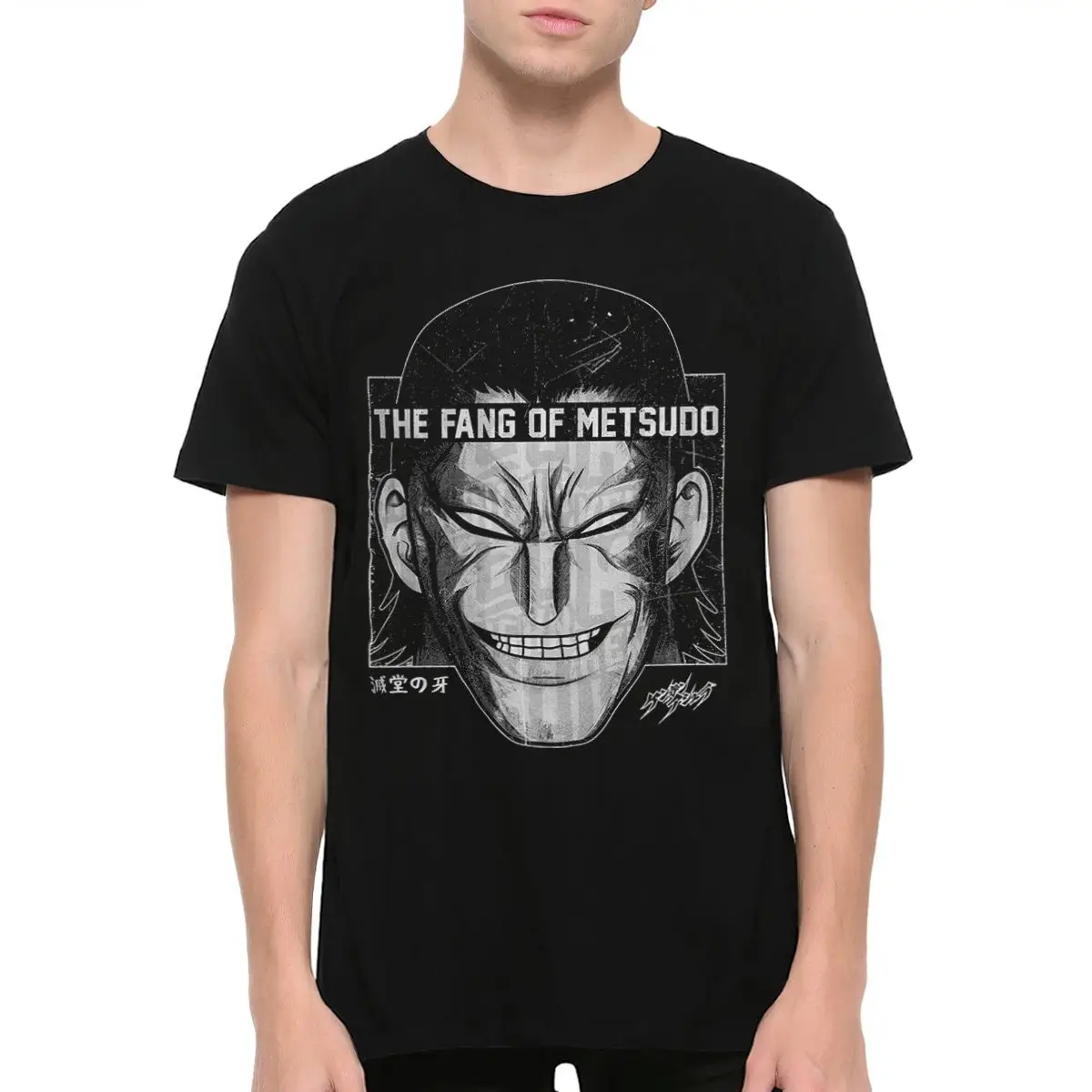 Kengan Ashura The Fang of Metsudo T Shirt 100 Cotton  All Sizes ANI 872309