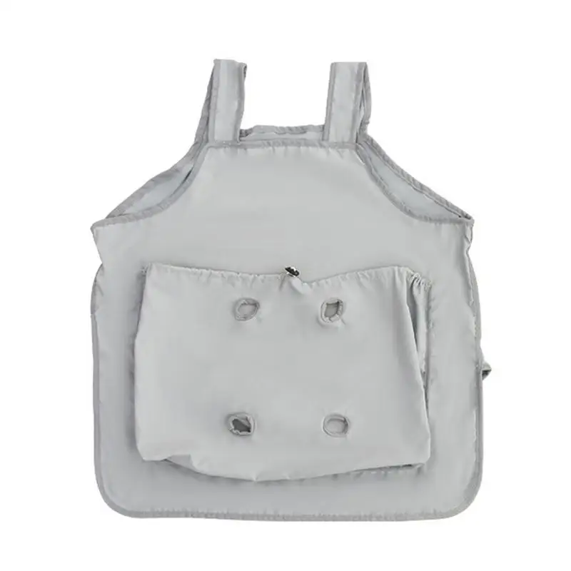 Cat Apron Carrier With Holes Outdoor Travel Small Cat Dogs Hanging Chest Bag Sleeping Pocket Adjustable Cat Chest Carrier Bag