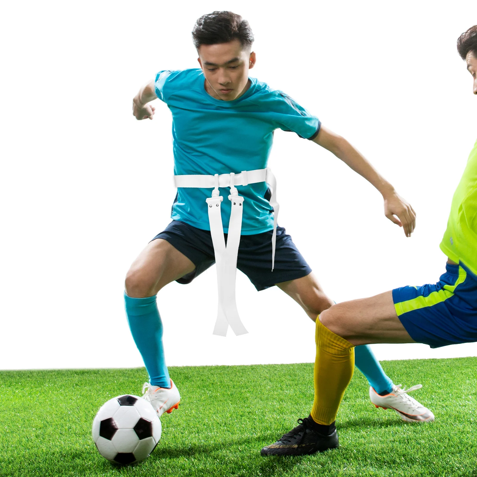 두꺼운 조절 가능한 미식축구 허리 플래그 벨트 내구성 높은 럭비 훈련 플래그 풋볼 액세서리 청소년 학생용 필드