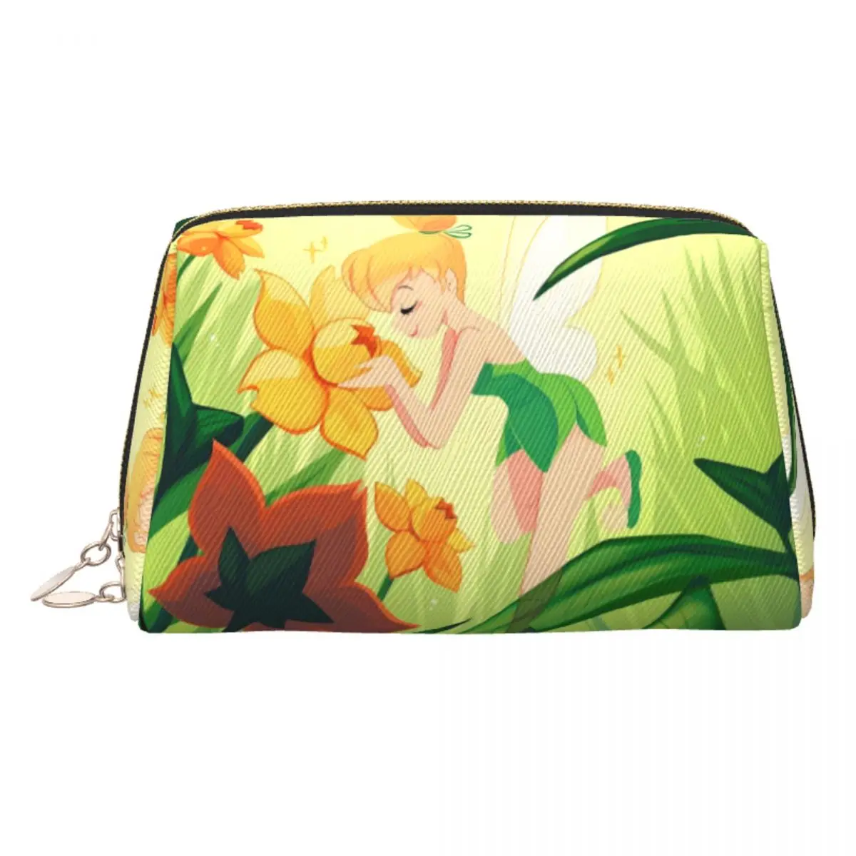 

Custom Tinkerbell Cartoon Print Manga Makeup Bag Women Travel Cosmetic Organizer Kawaii Storage Toiletry Bags