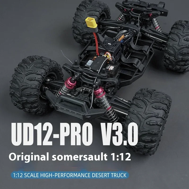 

UDIRC UD1201 UD1202 V2/UD1201PRO UD1202PRO V3 RC Car Alloy 4wd Высокоскоростной бесщеточный внедорожный альпинистский автомобиль с дистанционным управлением