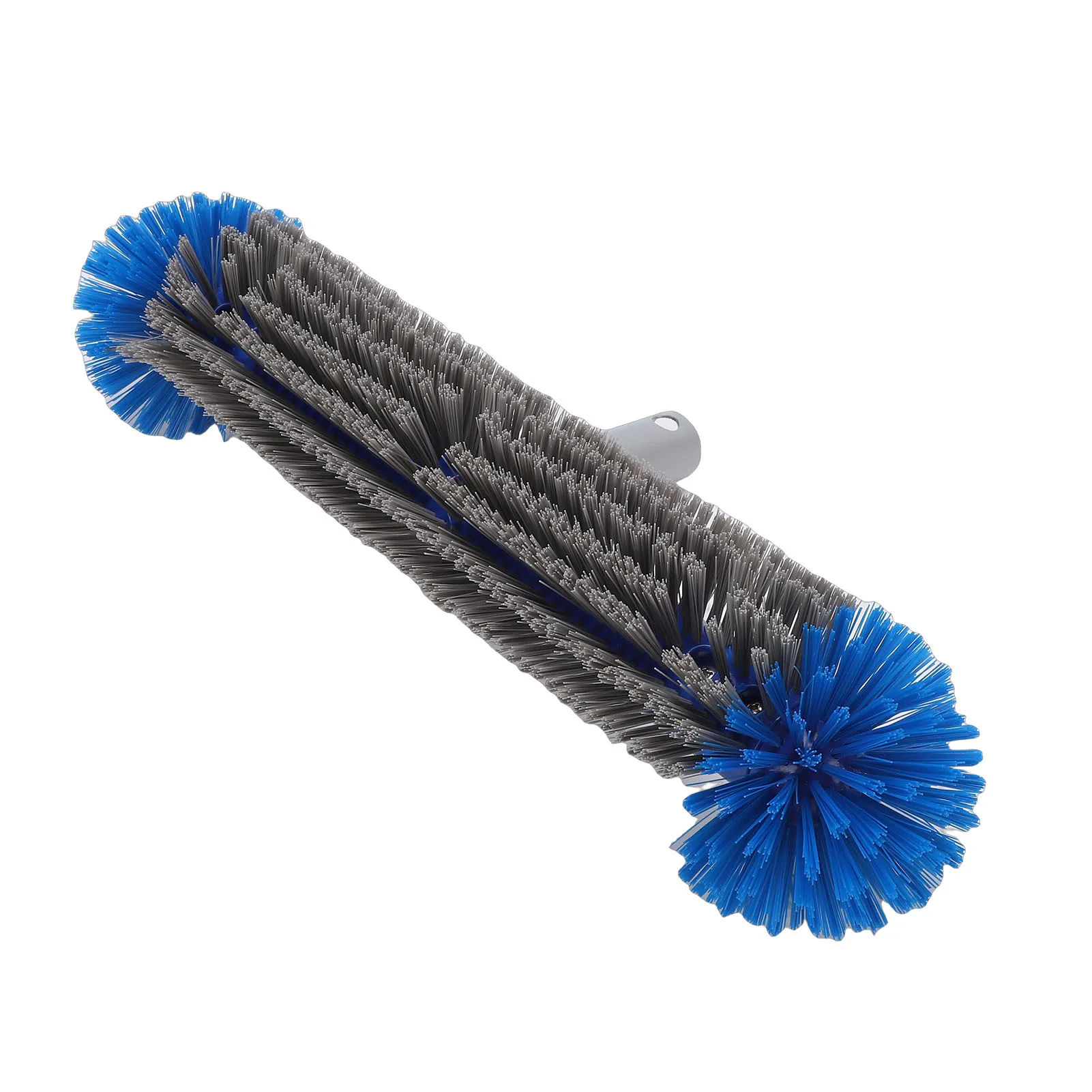 44cm Pool Brush Head with Round Ends Nylon Bristles Swimming Pool Brush Head for Cleaning Pool Wall Floors Steps Corners