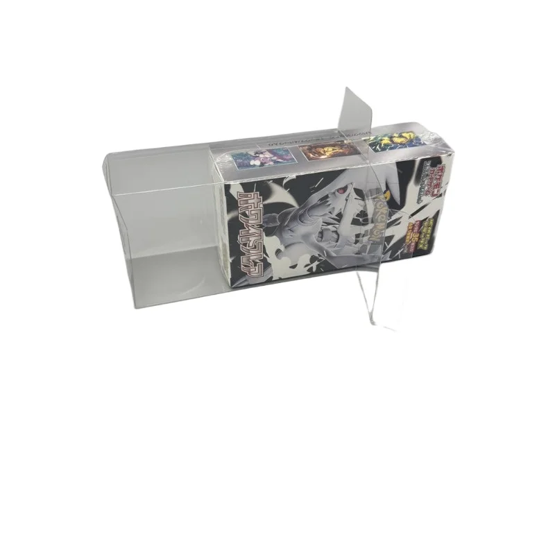 일본 PTCG SV11 블랙 볼트 화이트 플레어 - 팻 팩 카드 프로텍터에 적합한 5개 투명 수집용 케이스