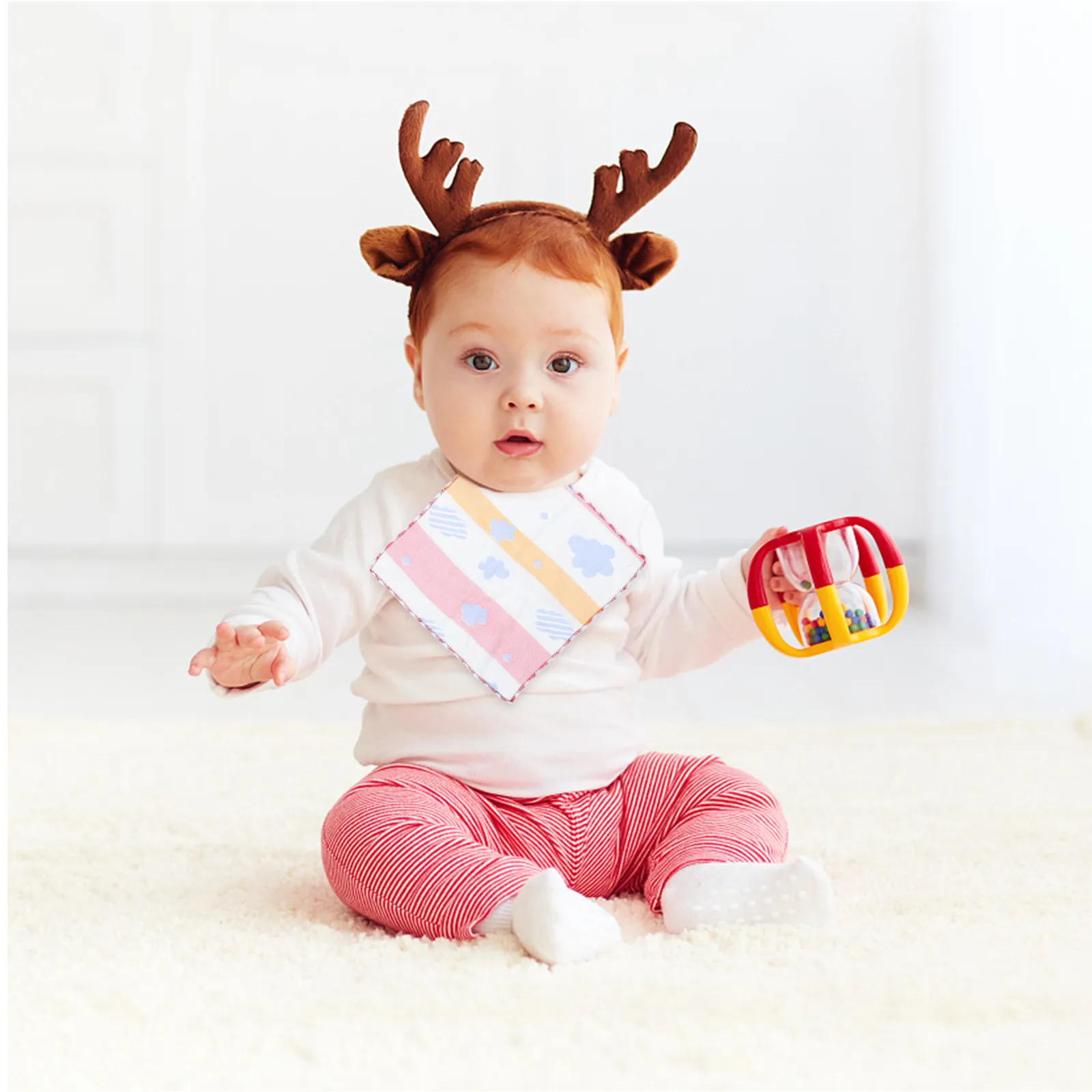 4Pcs Baby Cotton Saliva Towels Soft Absorbent Washable Newborn Infant Toddler Face Wipes Saliva Towel Baby Wipes