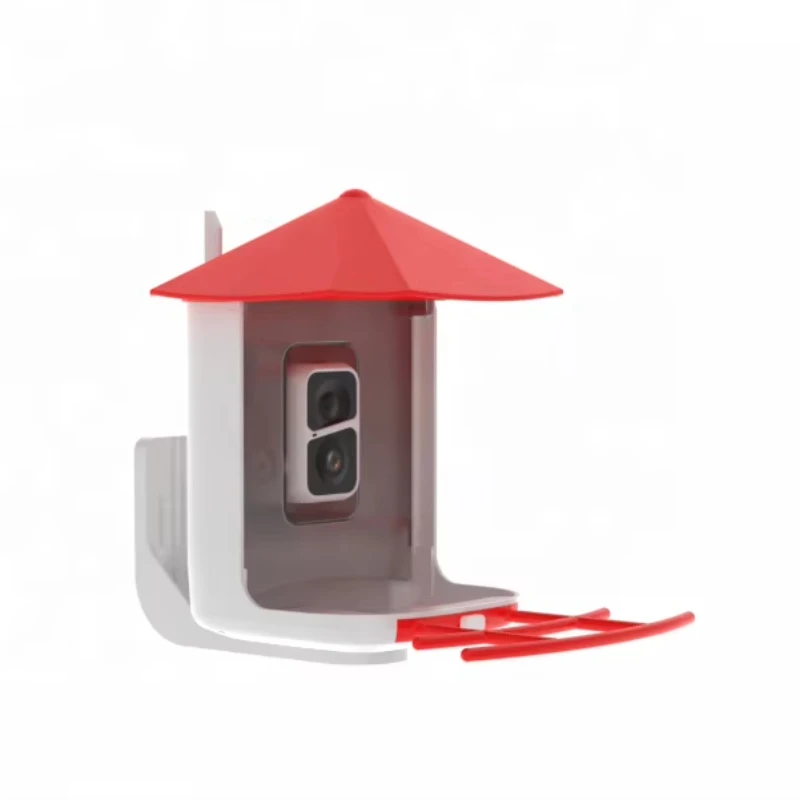 

Smart AI Intelligent Recognition Wild Birds Watcher For Outdoors Solar Power Bird Feeder With Camera for Birds Lover