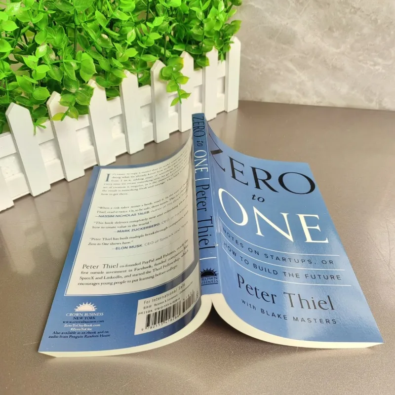 Zero To One di Peter Thiel con Blake Masters Notes su Startups Come costruire il futuro Incoraggia libri Livros