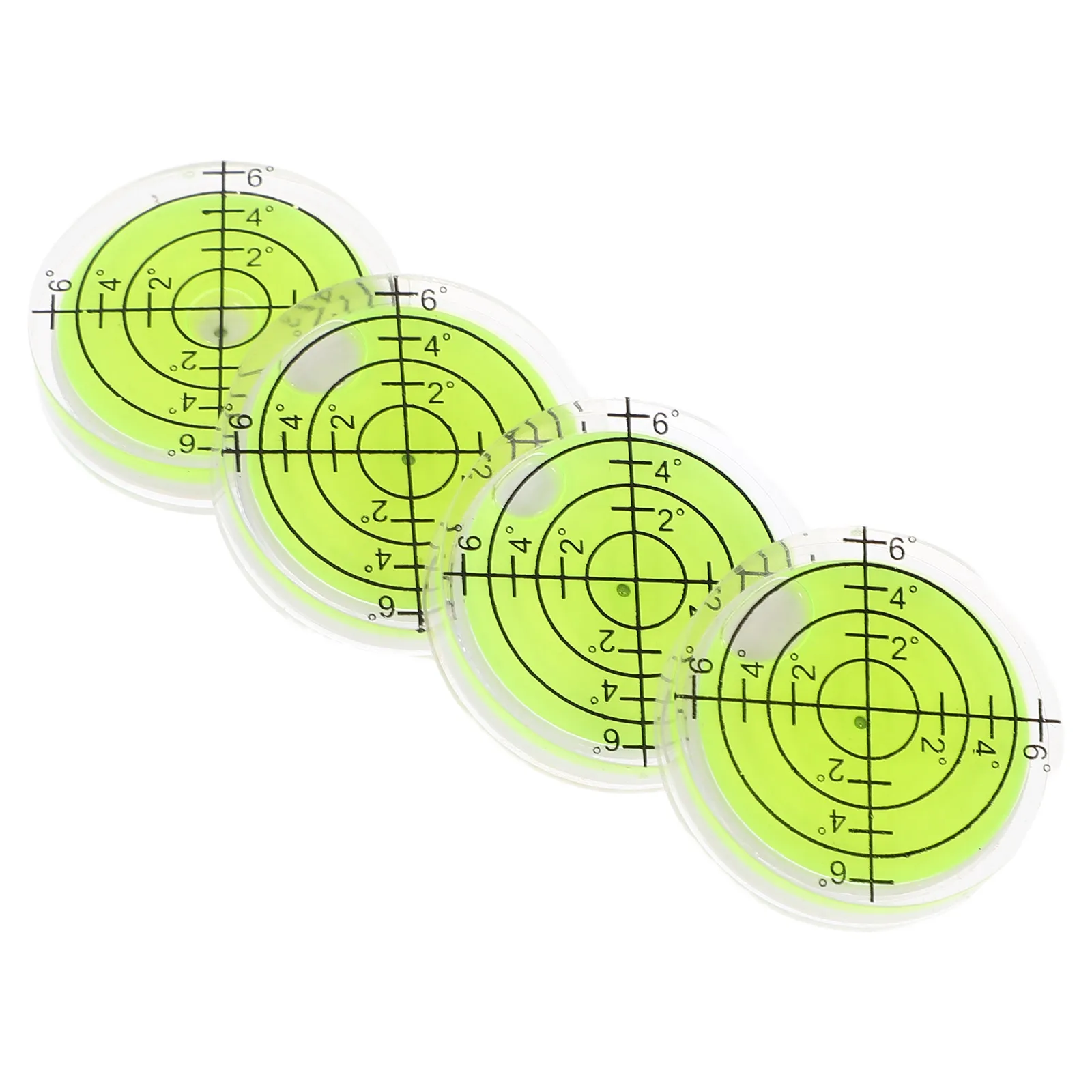 4pcs Mini Bubble Level High Precision Portable Measuring Tool For Home Renovation Picture Hanging Carpentry Machine Layout