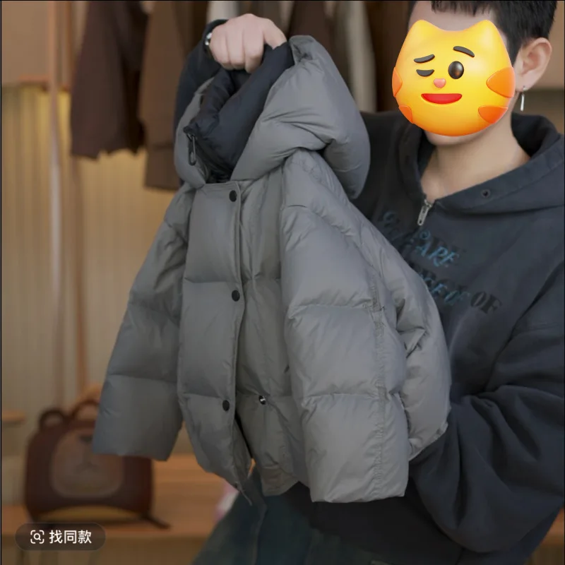 

Fake Two Down Cotton Jackets Autumn Winter Short Casual Handsome Korean Simple Cute All-match Childrens Clothing Trend