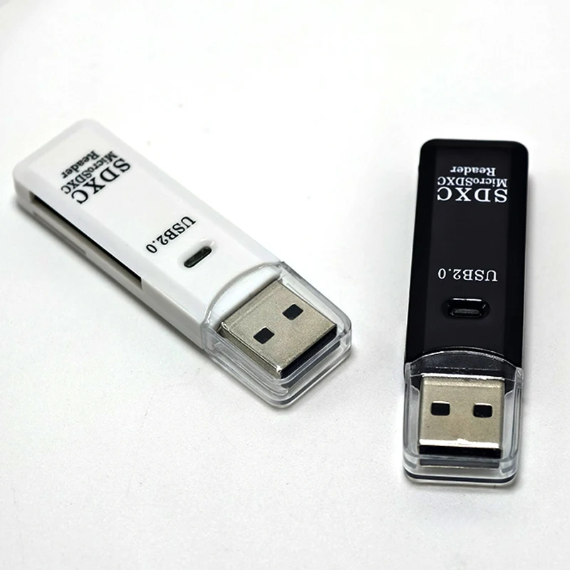 

1PCS Mini High Speed 2 in 1 Multi Card Reader USB 3.0 Micro SD TF Card Memory Flash Drive Adapter