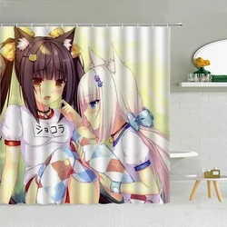 Things for the Bathroom Shower Curtains for Showers N-NekoPara Bathrooms and Accessories Bath Curtain Folding Partition Products