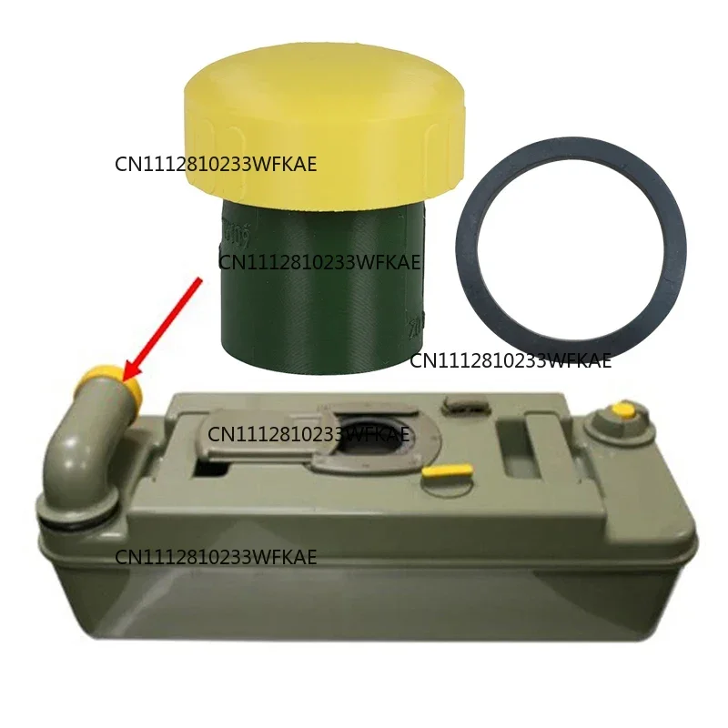 3pcs  For Thetford C2 C3 C4 C200 Cassette Toilet Measuring Cup Dump Cap 2581078 Camper Caravan Motorhome Parts