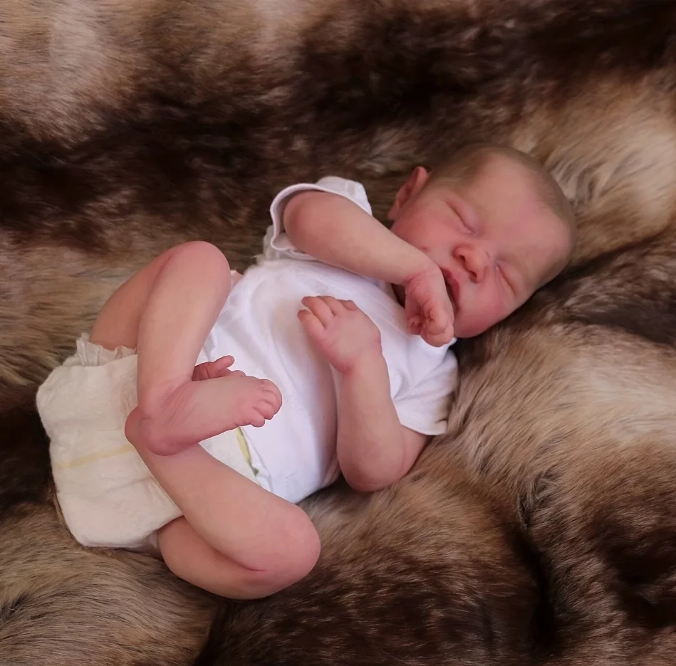 

Коллекционная кукла Реборн Леви из мягкого винила, 18 дюймов, винтажный стиль, ручная работа, для девочек