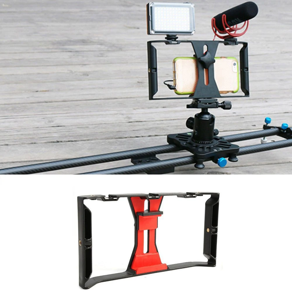 

Handheld Stabilizer Mobile Phone Holder for Short Video Live Recording Grip Tripod Mount Stand for 63-100MM Smartphone