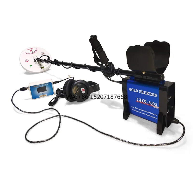 

Original Coil Detector Metal Newest Update GDX8000 Gold Diggers Search for Gold Special Underground Gold Metal Detector