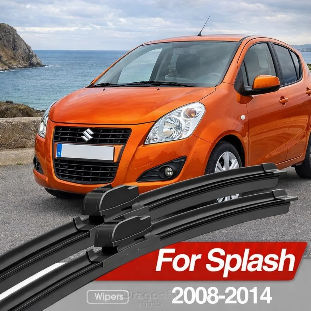 Für Suzuki Splash 2008-2014 Frontscheibenwischerblätter 2 Stück Windschutzscheiben-Zubehör 2009 2010 2011 2012 2013