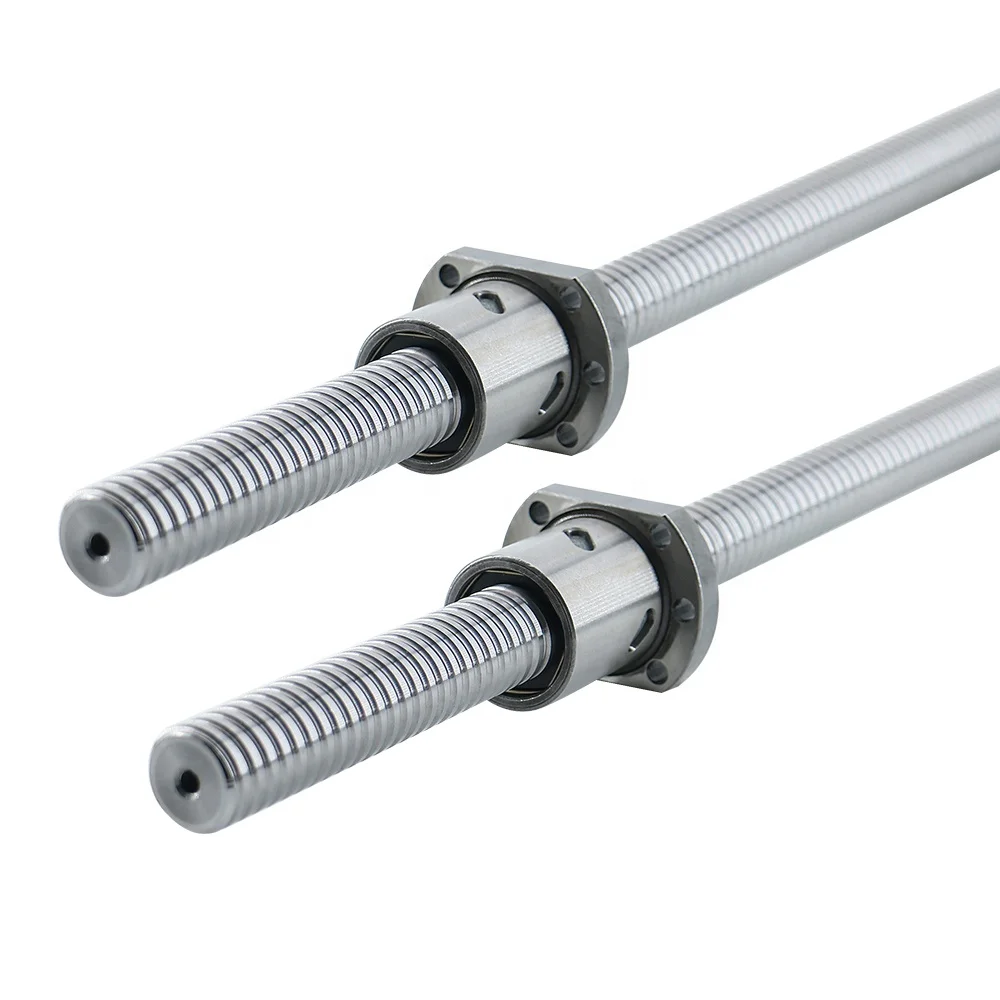 HLTNC Customised C3 Precision  Large Lead Pitch High Rigid Ballscrew Cnc Chinese Factory Wholesale SSR4020 With Nut for Cnc