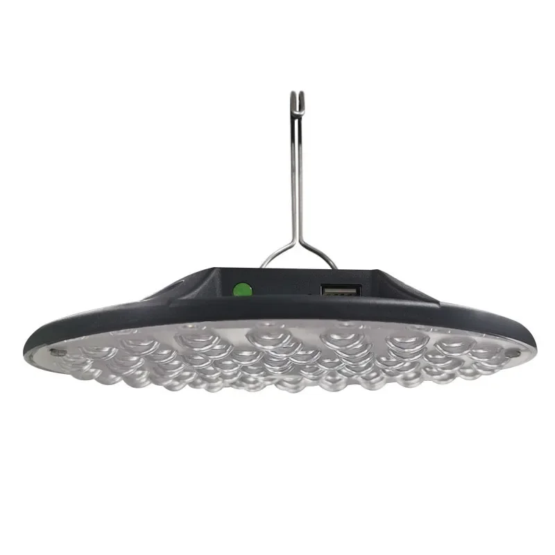 Led Floor Lamp Night Market Stall Ultra-Thin Emergency Lamp Outdoor Solar Charging Camping Portable Camping Lamp