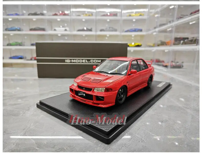 IG 1/18 For Mitsubishi Lancer EVO 3 GSR JDM Resin Diecast Model Car Simulation Toys Boys Birthday Gifts Hobby Display Collection