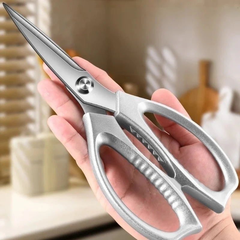 Multi-Functional Kitchen Scissors for Home Use Powerful Chicken Bone Cutting Stainless Steel Large Sharp Scissors for Kitchen