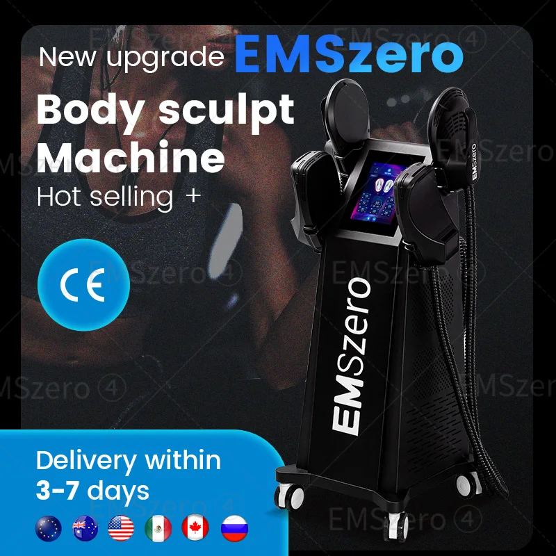 Professional emszero rf Machine Body Sculpt Portable Body Contouring Shaping ems Muscle Stimulator 6500w 200Hz