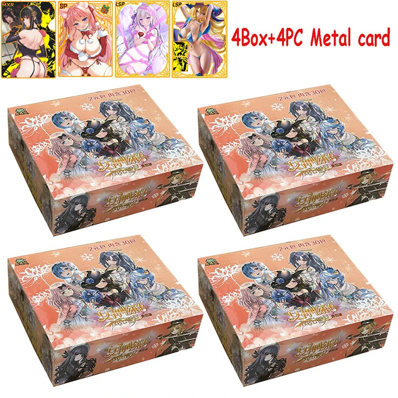 

New Goddess Story 2M12 Collection Cards Anime Cute Girl Party Swimsuit Bikini Feast Booster Box Doujin Toy And Hobbies Gift