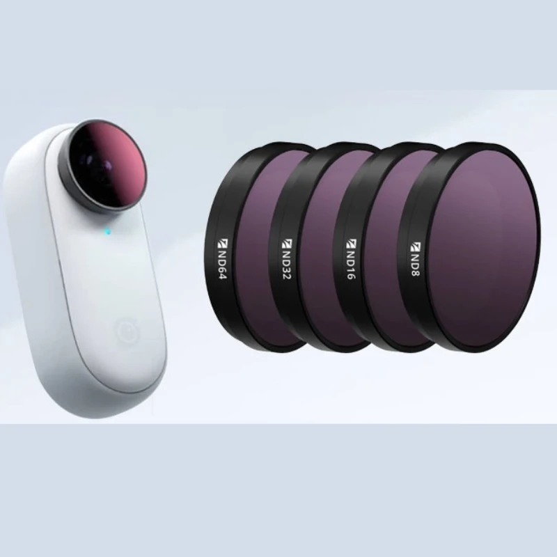 

Insta360 GO 2 ND Filter Set ND8/16/32/64 UV CPL Lens Kit for for Insta360 Insta360 GO 2 Filters Accessories