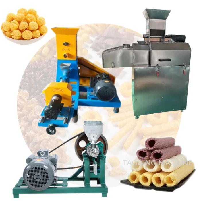 New Arrival Corn Puffs Making Machine Grain Making Machine Rice Puff Maker Corn Puffs Machines