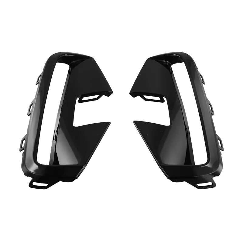 

A20K-For BMW 4 Series G22 G23 Front Bumper Fog Lights Grille Trim Strip Kit 51118077070, 51118077069