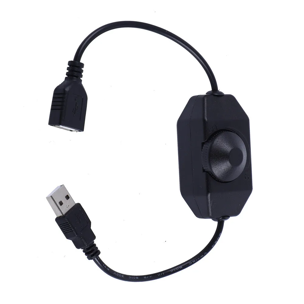 5V DC LED switch dimmer USB light bar brightness adjustment switch line