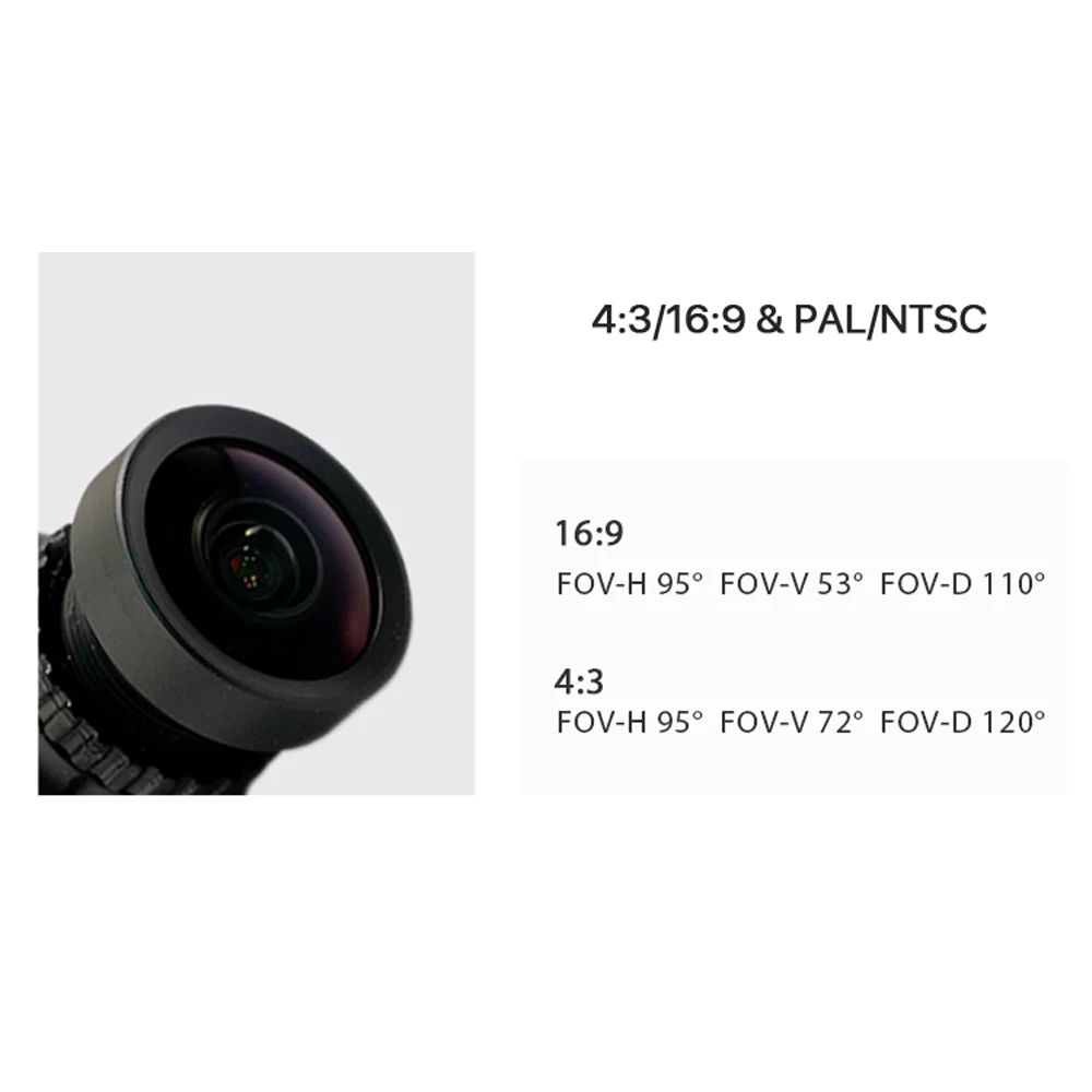 FPV-камера FOXEER CAT4 MICRO 1200TVL, Sony 1/3 дюйма CMOS, сверхночное видение, PAL/NTSC и переключение 4:3/16:9, 19 мм, для радиоуправляемых дронов