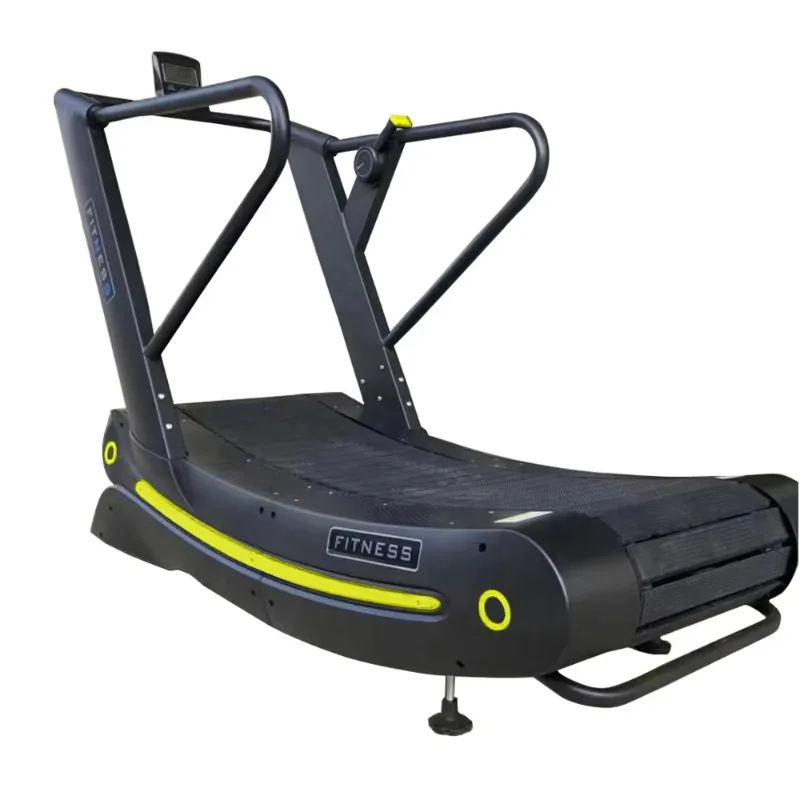 Self Generating Cardio Manual Treadmill Curved Treadmill Machine