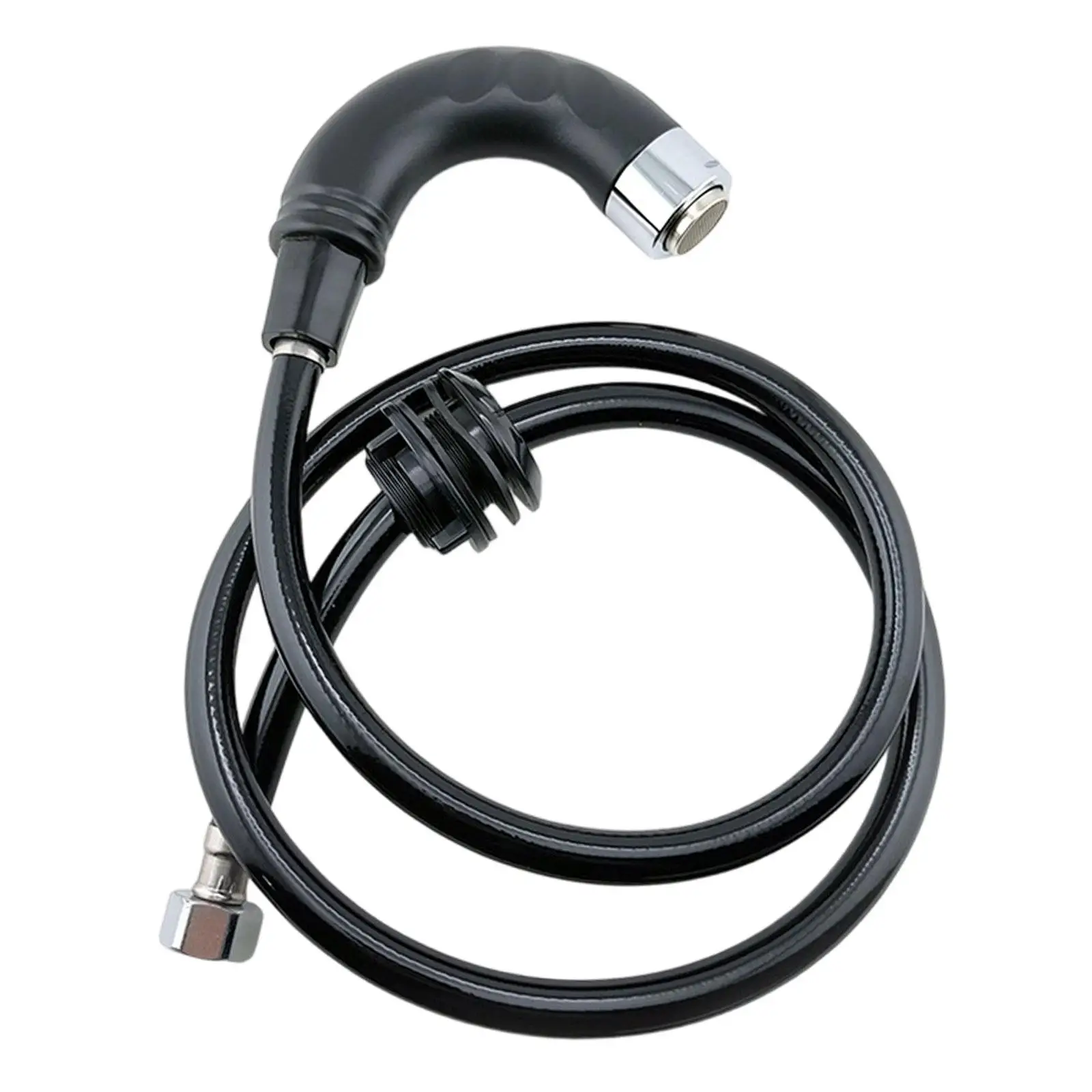 Salon Shampoo Bowl Sprayer Head Shampoo Bowl Hose and Sprayer Kit for SPA