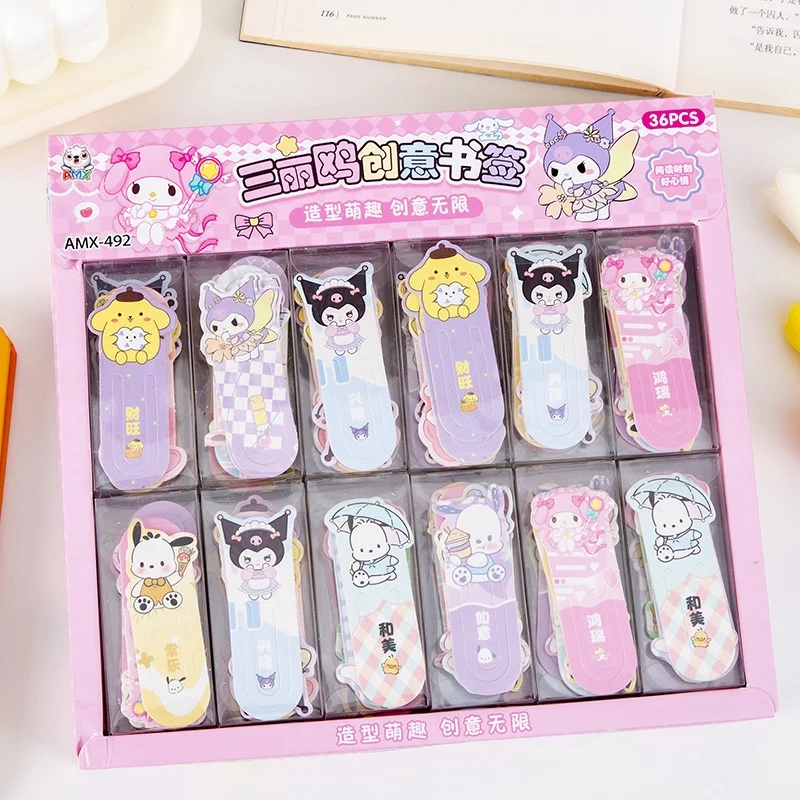 36 ΠΊΠΎΡΠΎΠ±ΠΎΠΊ/Π»ΠΎΡ Sanrio Kuromi Melody Cinnamoroll Π·Π°ΠΊΠ»Π°Π΄ΠΊΠ° ΠΌΠΈΠ»Π°Ρ Π·Π°ΠΊΠ»Π°Π΄ΠΊΠ° Π΄Π»Ρ ΠΊΠ½ΠΈΠ³ ΡΠΊΠΎΠ»ΡΠ½ΡΠ΅ ΠΊΠ°Π½ΡΠ΅Π»ΡΡΡΠΊΠΈΠ΅ ΠΏΡΠΈΠ½Π°Π΄Π»Π΅ΠΆΠ½ΠΎΡΡΠΈ ΠΏΠΎΠ΄Π°ΡΠΎΠΊ 36 ΠΊΠΎΡΠΎΠ±ΠΎΠΊ/Π»ΠΎΡ Sanrio Kuromi Melody Cinnamoroll Π·Π°ΠΊΠ»Π°Π΄ΠΊΠ° ΠΌΠΈΠ»Π°Ρ Π·Π°ΠΊΠ»Π°Π΄ΠΊΠ° Π΄Π»Ρ ΠΊΠ½ΠΈΠ³ ΡΠΊΠΎΠ»ΡΠ½ΡΠ΅ ΠΊΠ°Π½ΡΠ΅Π»ΡΡΡΠΊΠΈΠ΅ ΠΏΡΠΈΠ½Π°Π΄Π»Π΅ΠΆΠ½ΠΎΡΡΠΈ ΠΏΠΎΠ΄Π°ΡΠΎΠΊ