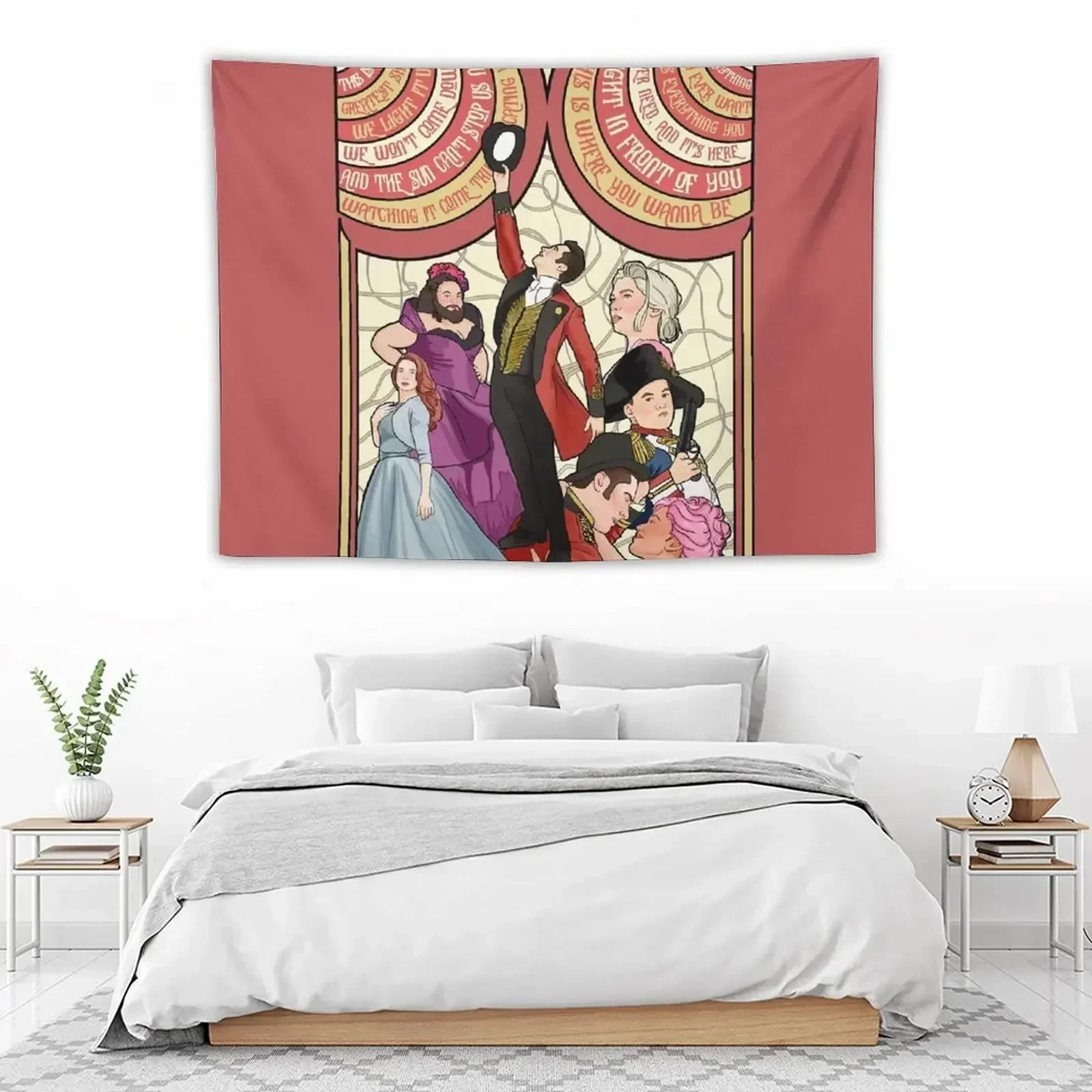 

the greatest show Tapestry Aesthetics For Room Room Decorating Aesthetic Tapestry