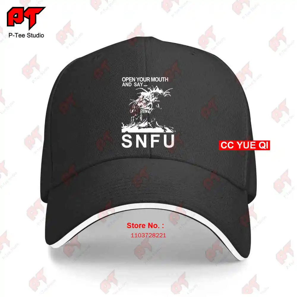 Casquette de baseball Snfu 90S, bande, ouvre la bouche et dis, casquette de camion, IC0P