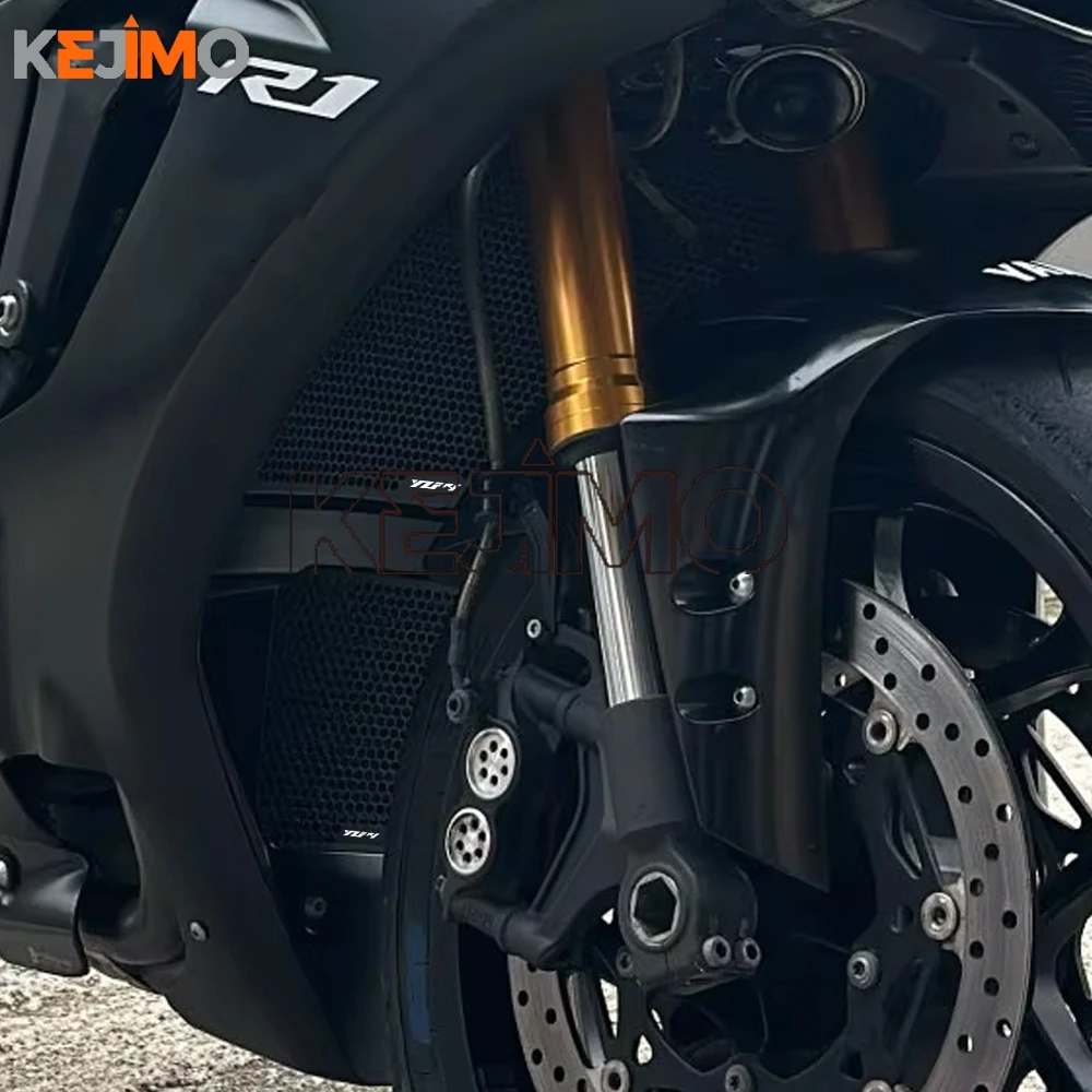

Motorcycle Radiator Grille Guard Oil Cooler Cover For yamaha YZFR1 YZFR1M YZF R1 R1M 2015 - 2019 2020 2021 2022 2023 2024 2025
