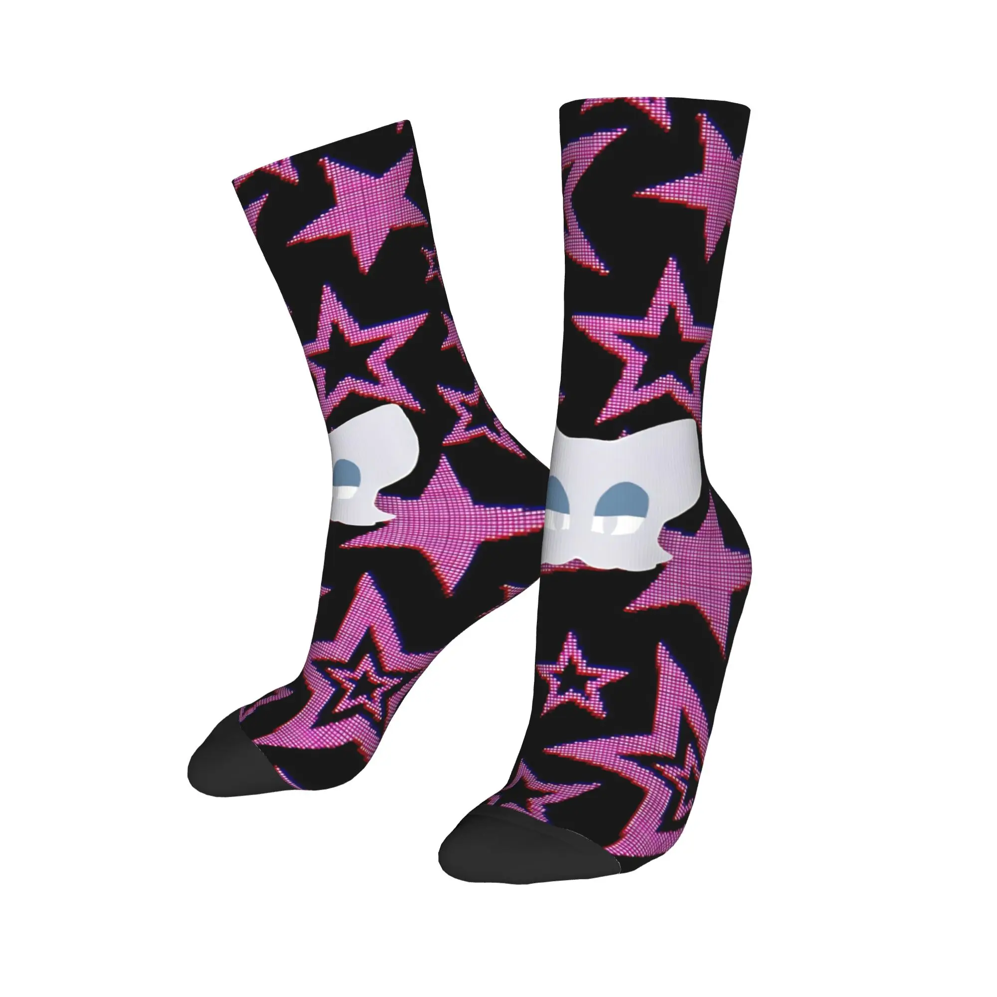 Shadow The Hedgehogs Socks Men Women Harajuku Cartoon Socks Spring Summer Autumn Winter Middle Tube Socks