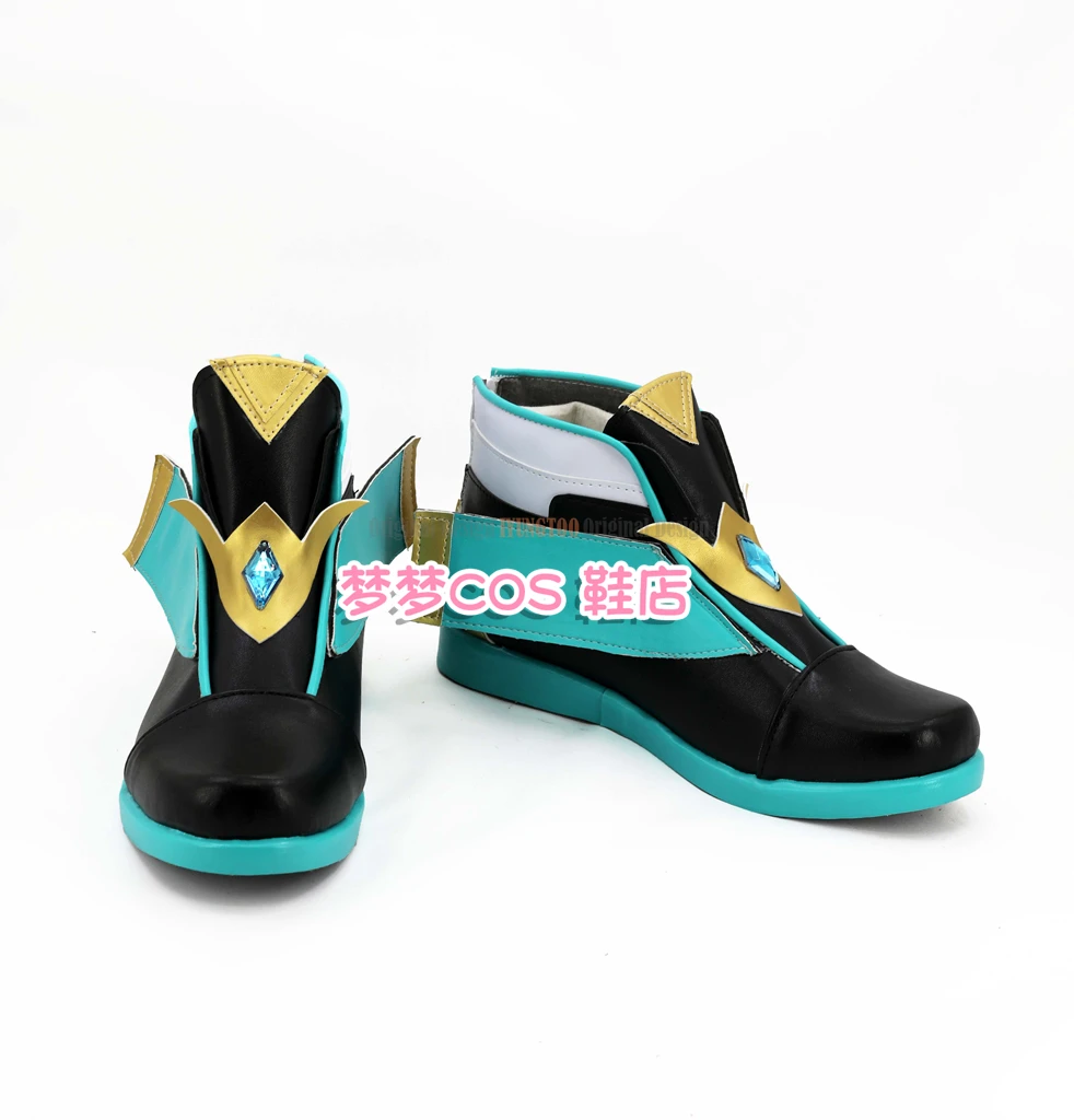 

ELSWORD Ain Anime Characters Shoe Cosplay Shoes Boots Party Costume Prop