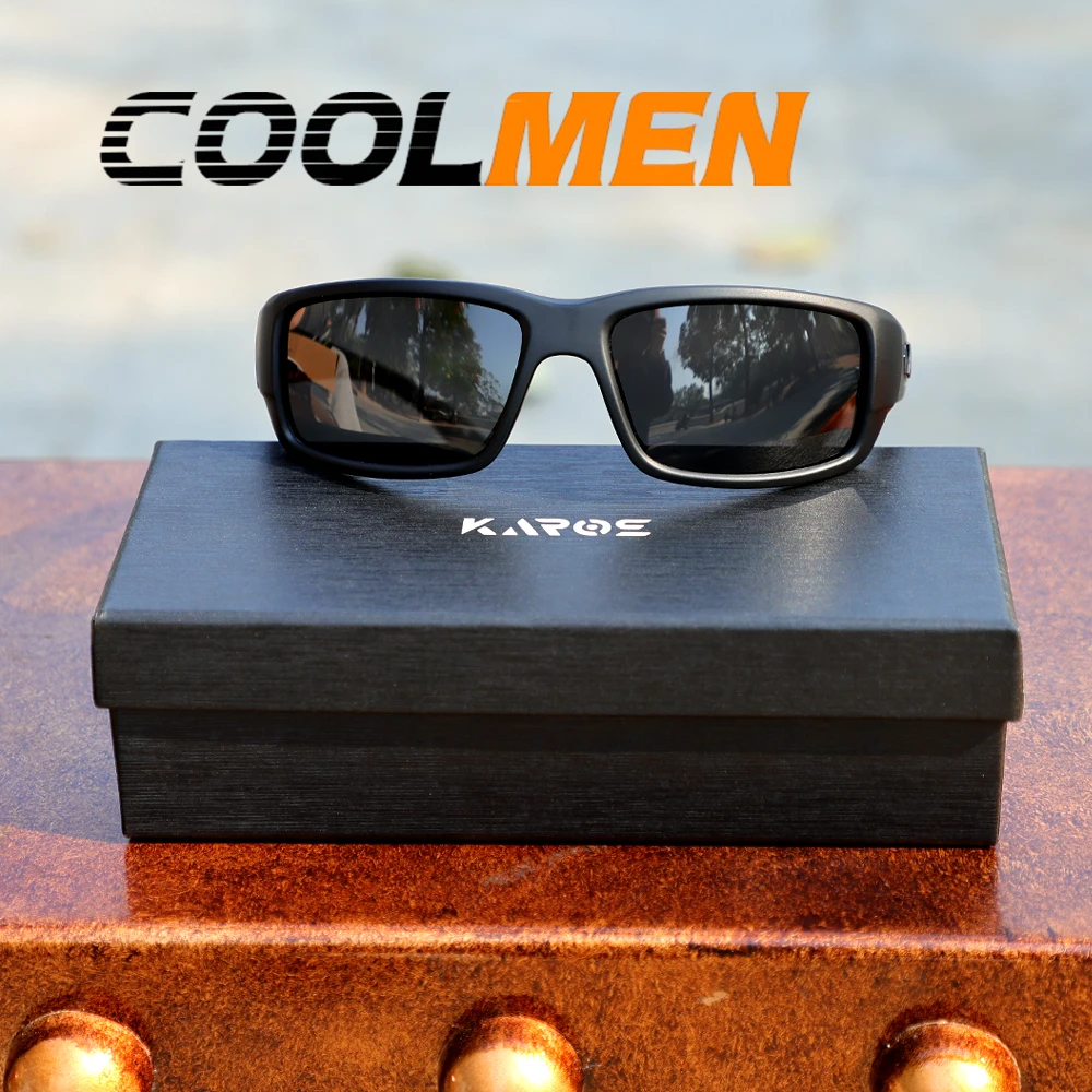 COOLMEN Polarized Fishing Glasses Men Women Outdoor HD UV Protection Cycling Sunglasses Sports Climbing Fishing Driving Eyewear - view 3