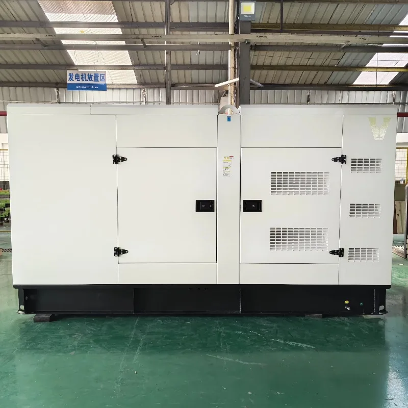 Open Type Genset Silent Diesel Generator Brushless Alternator Industrial Use 380V Stable Performance 50Hz Customized 120kw